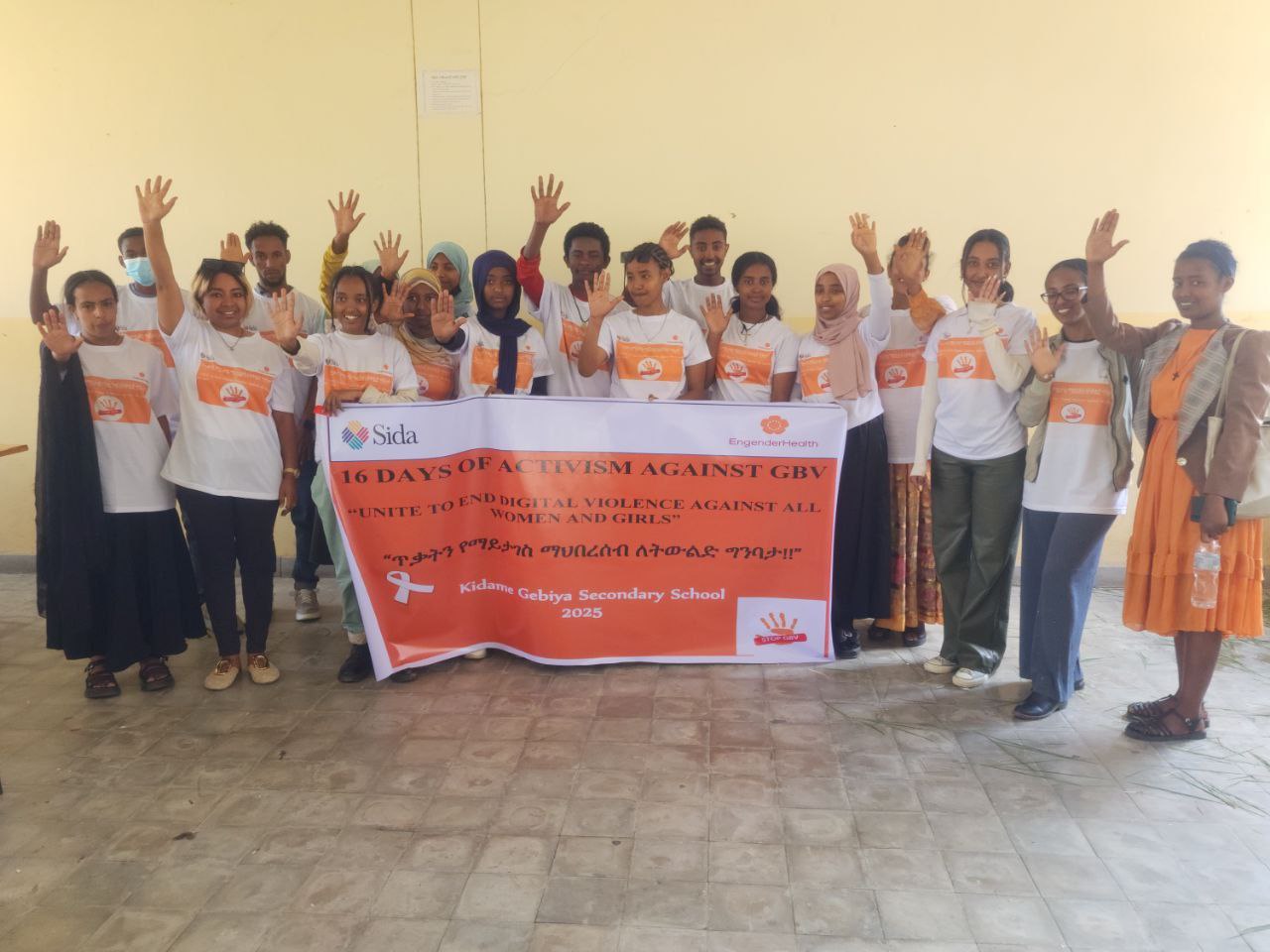 awareness creation in 16 days of activism picture